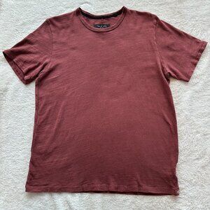 Rag & Bone Men's Classic Flame Crewneck T-Shirt SZ L